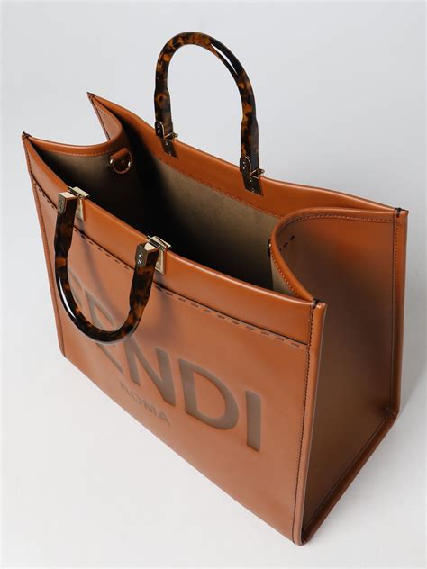 borsa fendi cuoio|Altro.